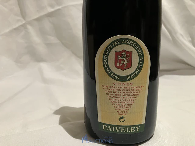 7 flessen faiveley - afbeelding 3 van  4