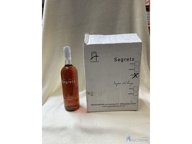 7 flessen tenuta mariani segreto rosè - afbeelding 4 van  4