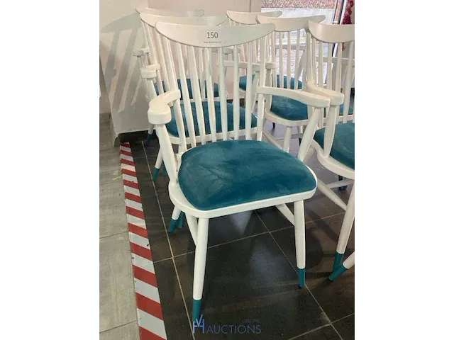 7 houten stoelen - afbeelding 2 van  4