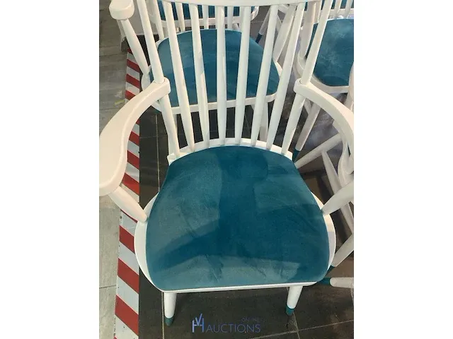 7 houten stoelen - afbeelding 4 van  4