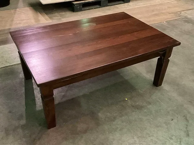 7 massief houten salontafels - afbeelding 1 van  3