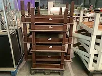 7 massief houten salontafels - afbeelding 3 van  3