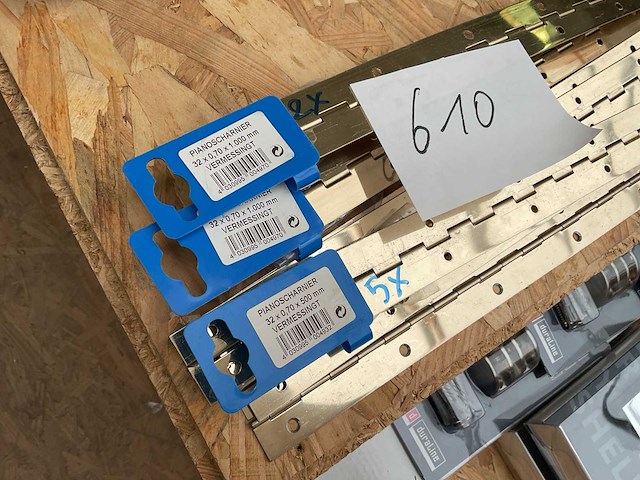 7 piano scharnieren - afbeelding 2 van  3