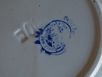 7 porseleinen borden diverse grootte - afbeelding 2 van  13