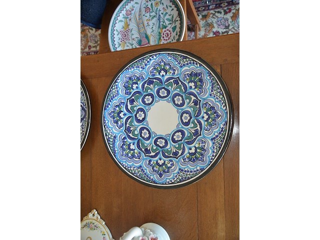 7 porseleinen borden diverse grootte - afbeelding 6 van  13