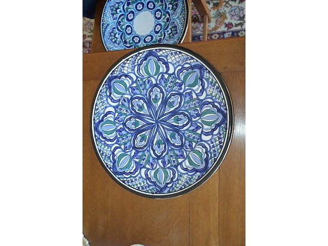 7 porseleinen borden diverse grootte - afbeelding 8 van  13