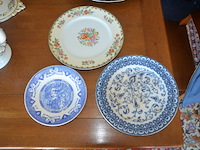 7 porseleinen borden diverse grootte - afbeelding 12 van  13