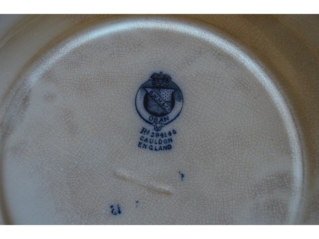 7 porseleinen borden diverse grootte - afbeelding 13 van  13