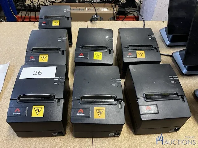 7 ticketprinters acrelec - afbeelding 1 van  3