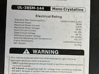 7 ulica solar zonnepanelen - afbeelding 5 van  5