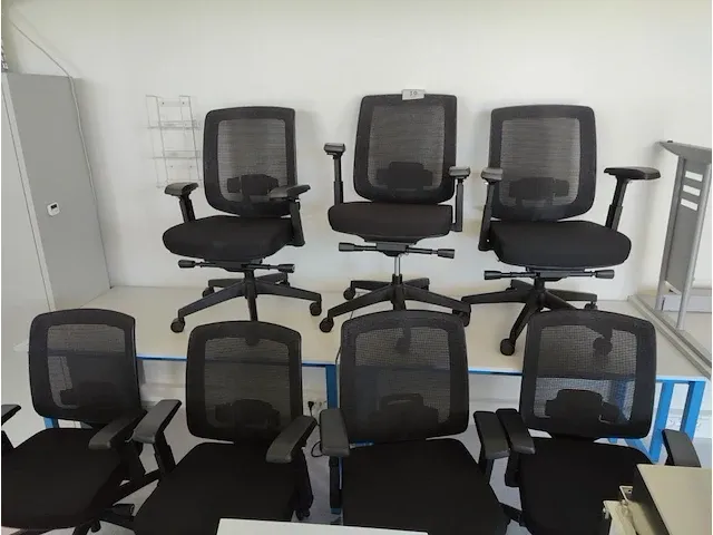 7 verrijdbare typistestoelen - afbeelding 5 van  5