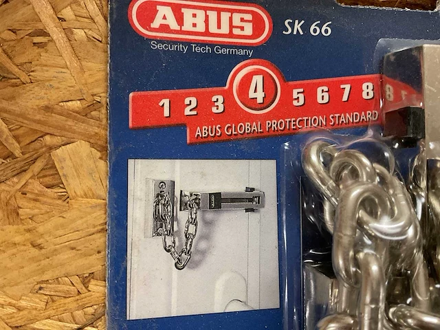 7 x afsluitbare deurketting; cilindersloten - afbeelding 3 van  7