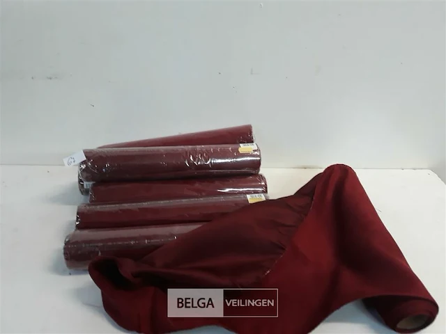7 x decostof bordeaux 2,7m x 30 cm - afbeelding 2 van  3