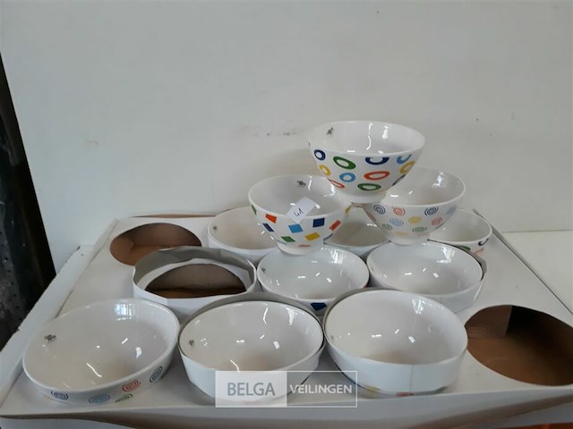 7 x ontbijtkom 14 cm - afbeelding 1 van  3