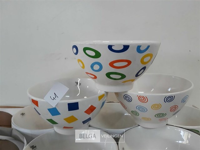 7 x ontbijtkom 14 cm - afbeelding 3 van  3