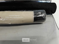 7 x organza op rol zwart 0,4x10m - afbeelding 3 van  3