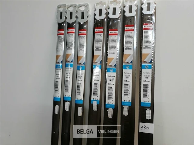 7 x overgangsprofiel voor vloer aluminium 90cm brons kleur - afbeelding 3 van  3