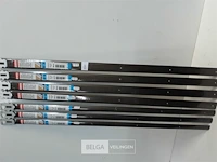 7 x overgangsprofiel voor vloer aluminium 90cm brons kleur - afbeelding 2 van  3
