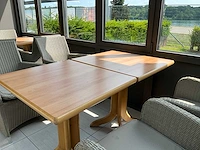 7 x restaurant tafel - afbeelding 2 van  6