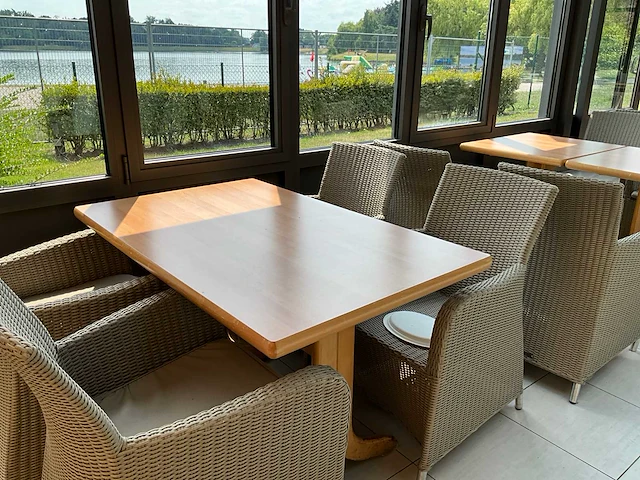 7 x restaurant tafel - afbeelding 4 van  6