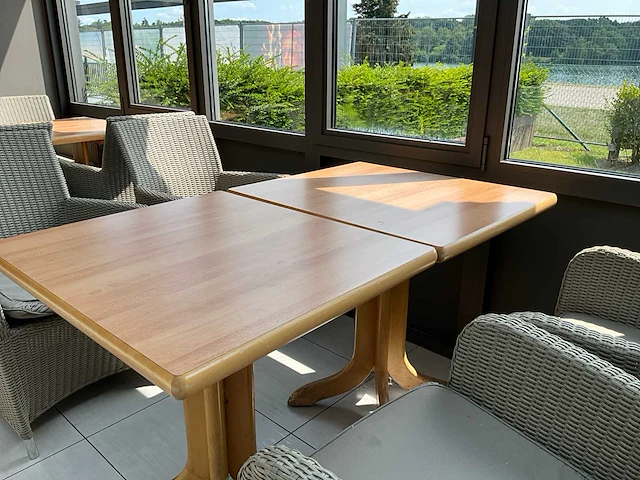 7 x restaurant tafel - afbeelding 2 van  6