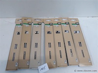 7 x speedboor plat voor hout - afbeelding 1 van  2