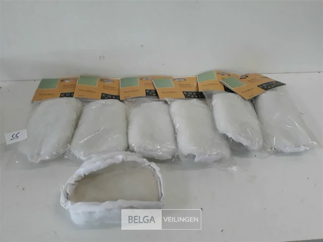 7 x vervanghoes polijstvacht 125 mm - afbeelding 1 van  3