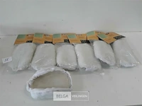 7 x vervanghoes polijstvacht 125 mm - afbeelding 1 van  3