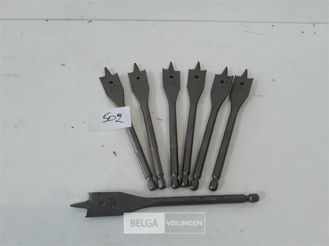 7 x vlinderboor houtboor 20 mm bosch - afbeelding 1 van  3