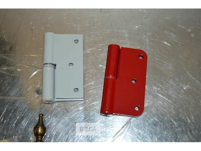 ±70 doosjes retro deurscharnieren div kleuren - afbeelding 4 van  4