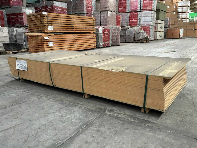 70 m² mdf 1,25 m breed 2,80 lang 1,6 cm dik - afbeelding 2 van  4