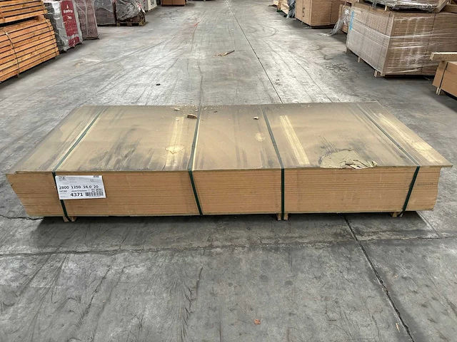 70 m² mdf 1,25 m breed 2,80 lang 1,6 cm dik - afbeelding 4 van  4