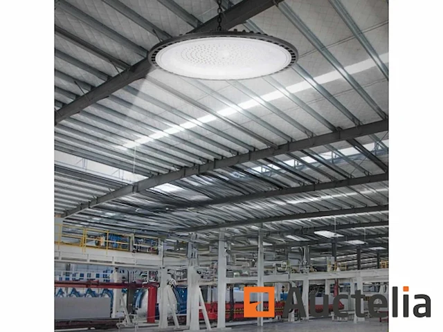 70 x highbay slim 150w - 110lm/w - ip65 - koud wit 6400k - afbeelding 4 van  5