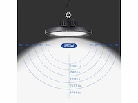 70 x highbay ufo 150w - pro design smd - dimbaar - lumileds philips - waterdicht ip65 - koud wit 6500k - afbeelding 4 van  10