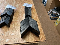 70 zwarte hoek verbinders - afbeelding 2 van  6