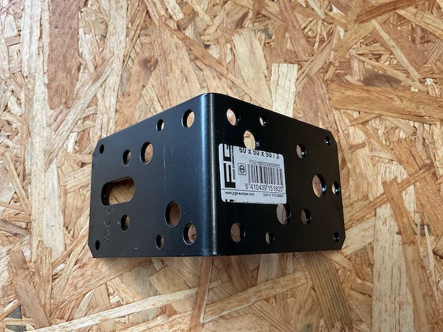 70 zwarte hoek verbinders - afbeelding 3 van  6