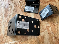 70 zwarte hoek verbinders - afbeelding 5 van  6