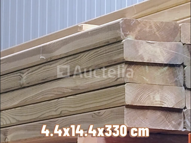 70x regel 4,4x14,4x330cm. - afbeelding 3 van  3