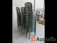 71 pvc stoelen stapelbare - afbeelding 1 van  4