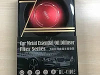 72 stuks aroma car holder rood/grijs - afbeelding 1 van  3