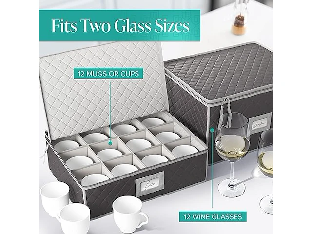 72 x woffit servies opbergset - afbeelding 2 van  5