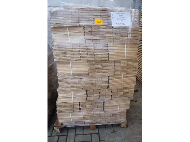77,76 m² massief eiken visgraat - afbeelding 3 van  5