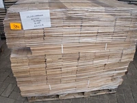 78,30 m² massief eiken visgraatparket 15mm - afbeelding 1 van  5