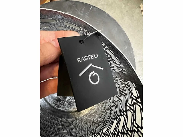 78x rasteli - design grijs metaal - windlicht - other - afbeelding 5 van  7