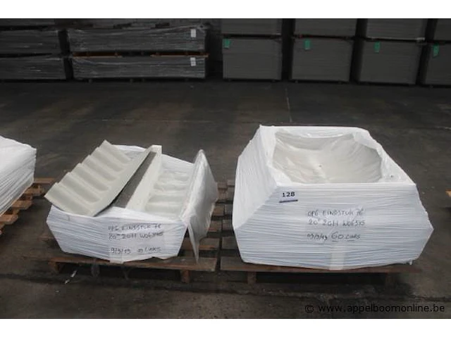 79x opgeb.eindstuk 76 20cm 20° links wog345 (60 st/pal) - afbeelding 1 van  3