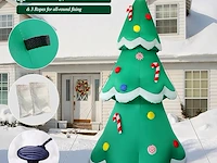 7ft opblaasbare kerstboom met led (210 cm) - afbeelding 3 van  5