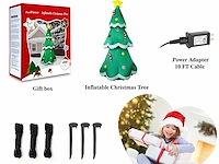 7ft opblaasbare kerstboom met led (210 cm) - afbeelding 4 van  5