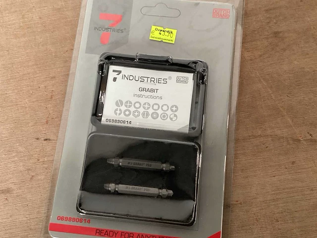7industries grabit schroefverwijderaar (3x) - afbeelding 2 van  4