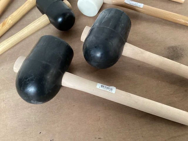 7industries mix kavel rubber hamers (9x) - afbeelding 4 van  4
