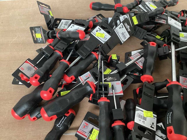 7industries mixkavel schroevendraaiers diverse maten (96x) - afbeelding 2 van  7